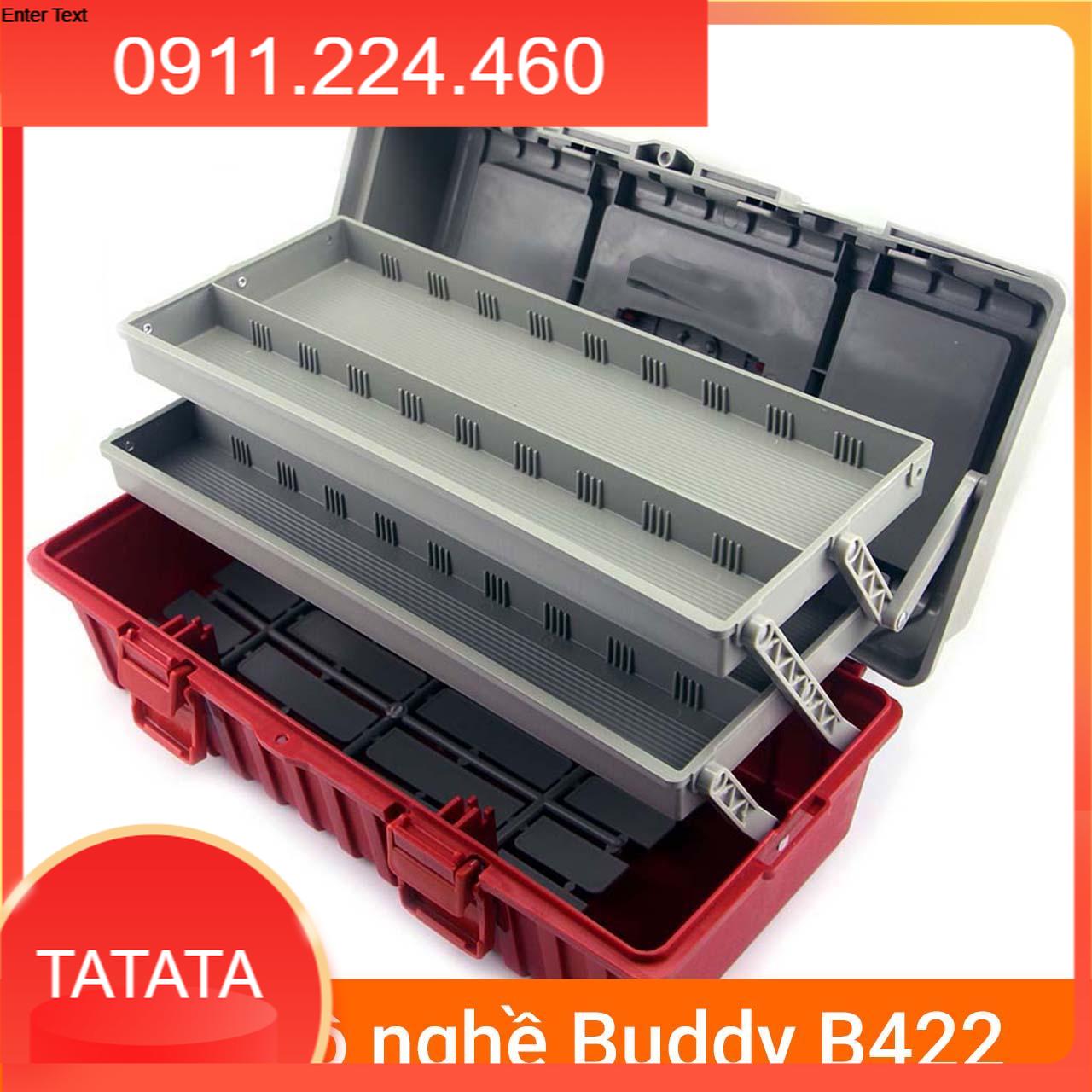 Thùng đồ nghề nhiều ngăn buddy k0004 b-422