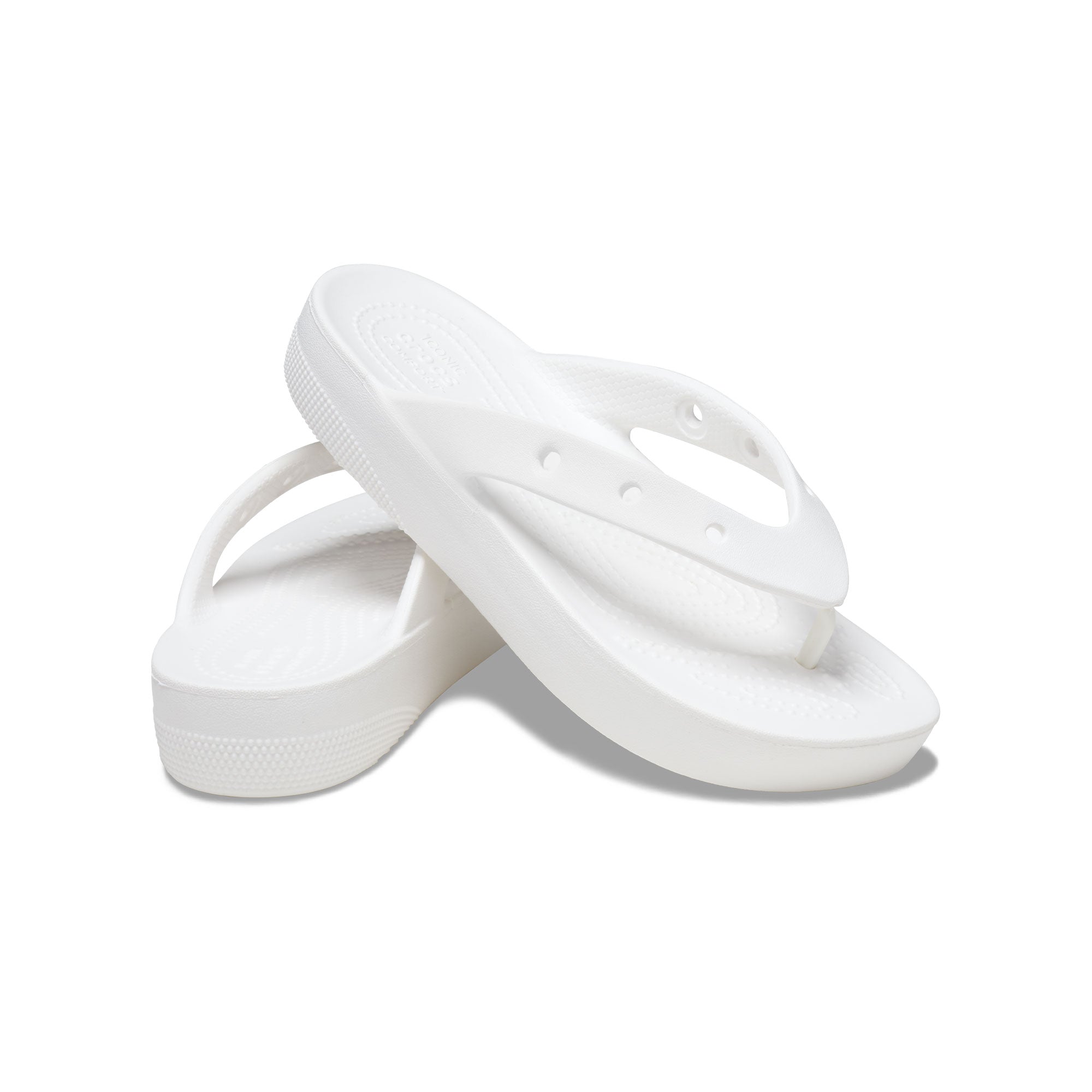 Dép xỏ ngón Nữ Crocs Platform Classic - 207714-100
