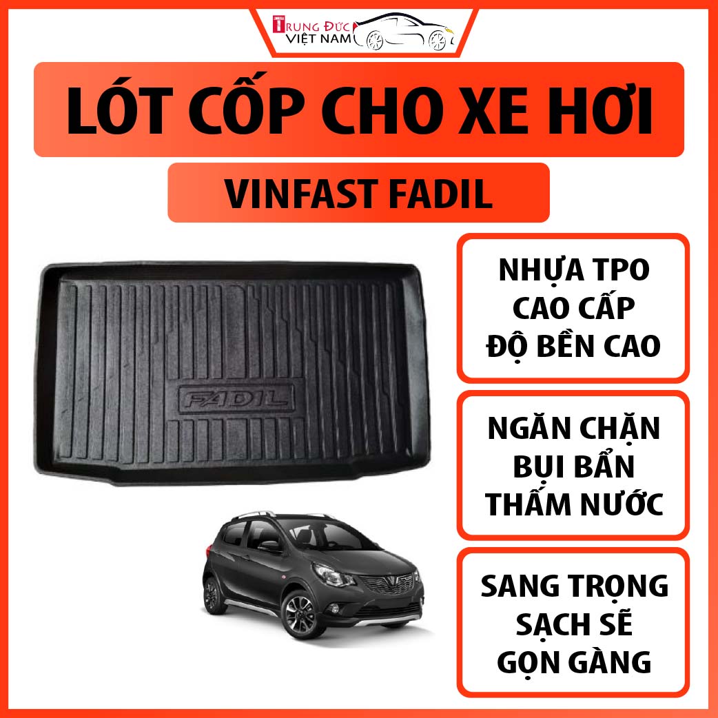 Lót cốp nhựa cho xe VINFAST FADIL