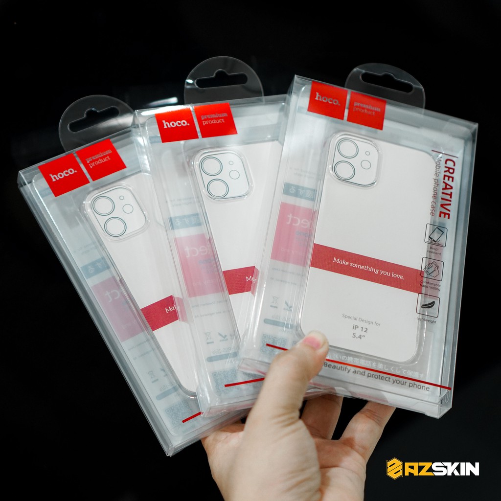 Ốp Lưng Trong Suốt IPhone 12 Mini/IPhone 12/ IPhone 12 Pro/IPhone 12 Pro Max |  Hoco