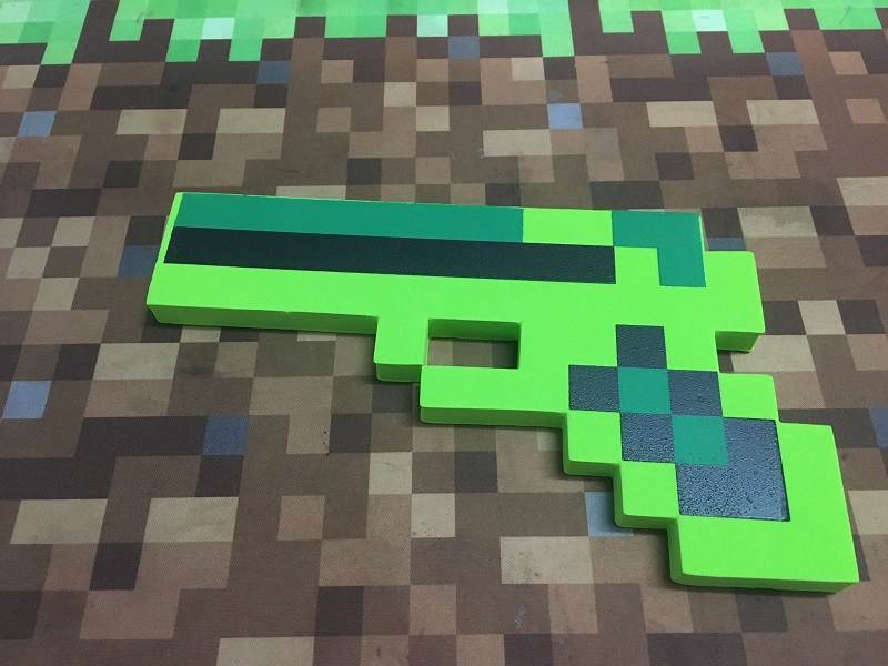 [HCM]Đồ chơi minecraft Sung lục xanh lá