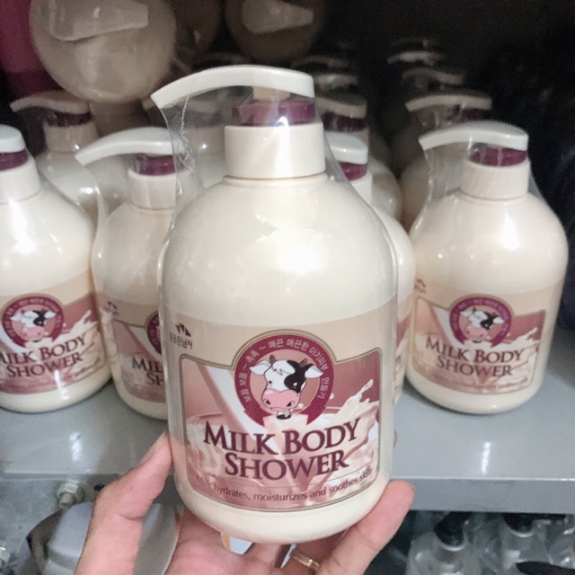 Sữa tắm con bò milk care hydra shower 750-800ml