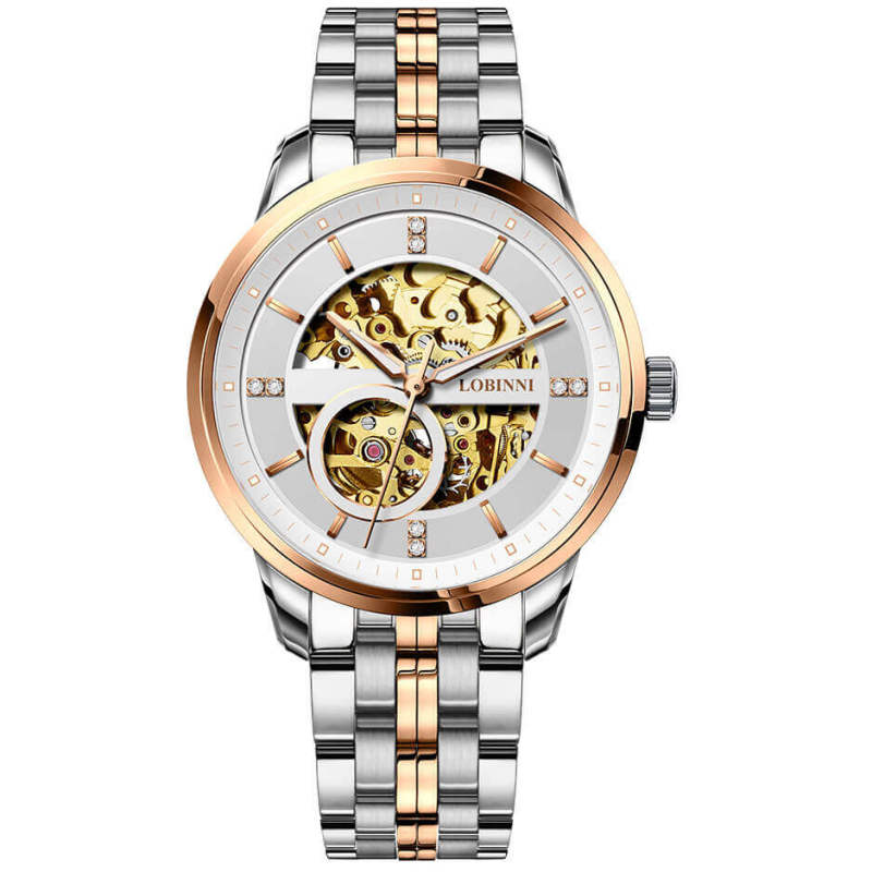 Đồng hồ nam  LOBINNI L5014-1 Đồng hồ chính hãng, Fullbox, Kính sapphire chống xước, Chống nước, Mới 100%
