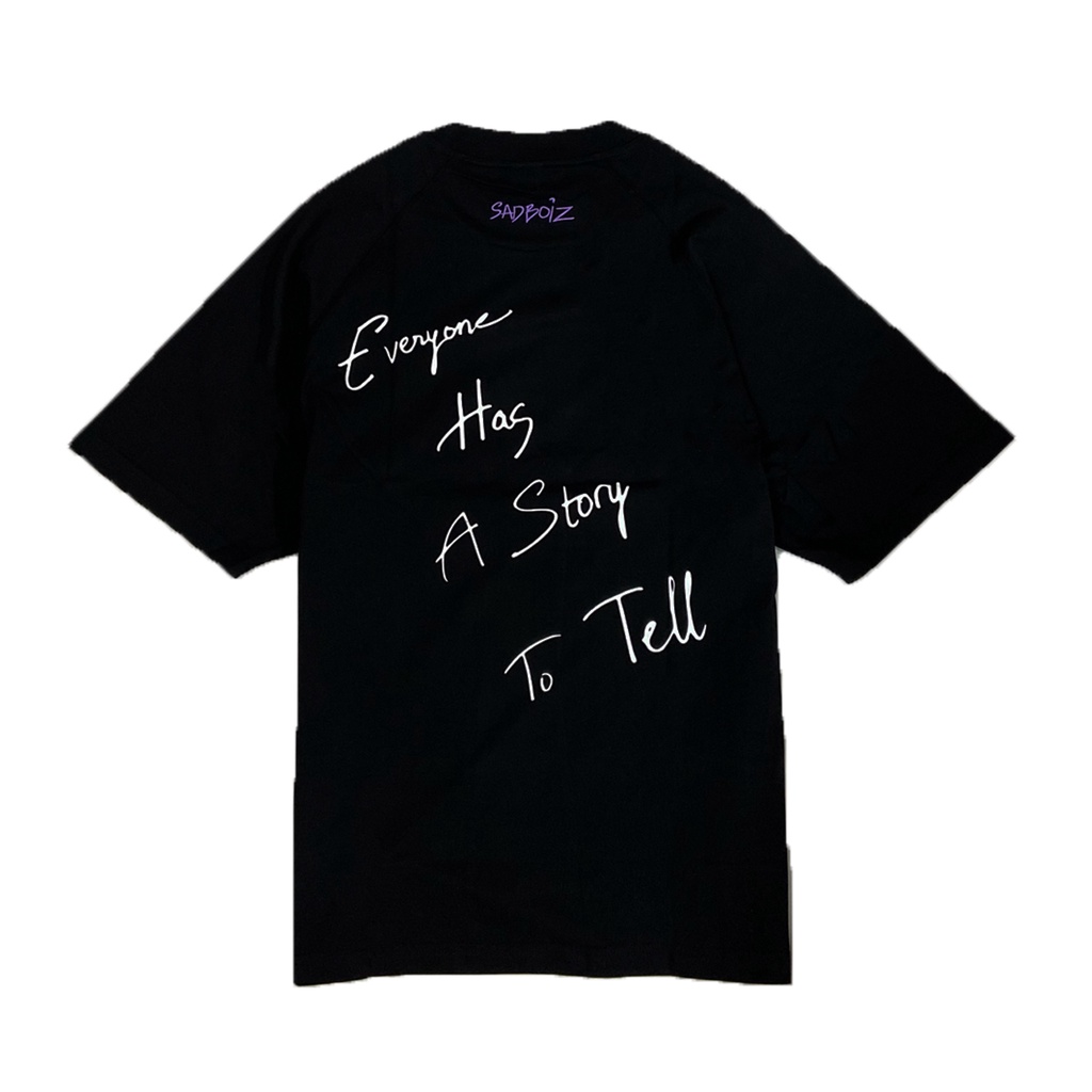 [Mã SKAMSALE8 giảm 10% đơn 200K] Áo thun SADBOIZ SAD STORY BLACK