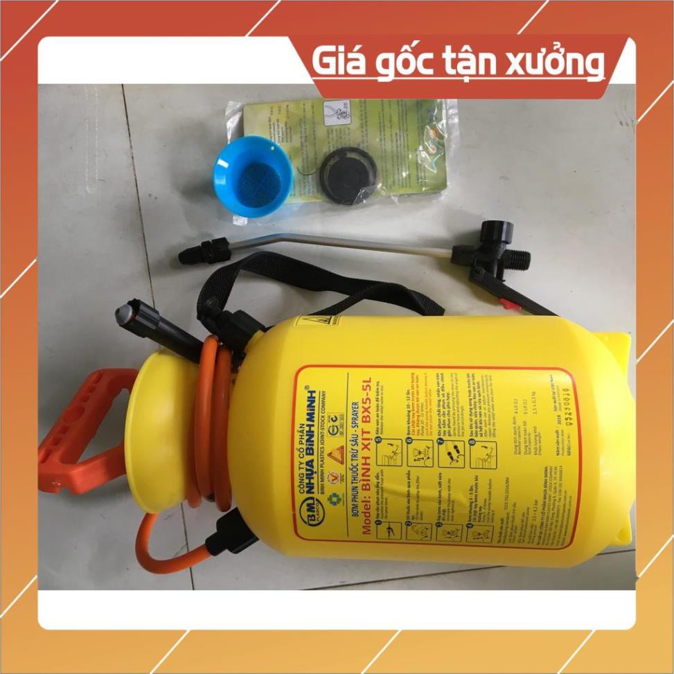 [XẢ KHO] Bình phun hoá chất, tưới cây Bình Minh loại 10 L