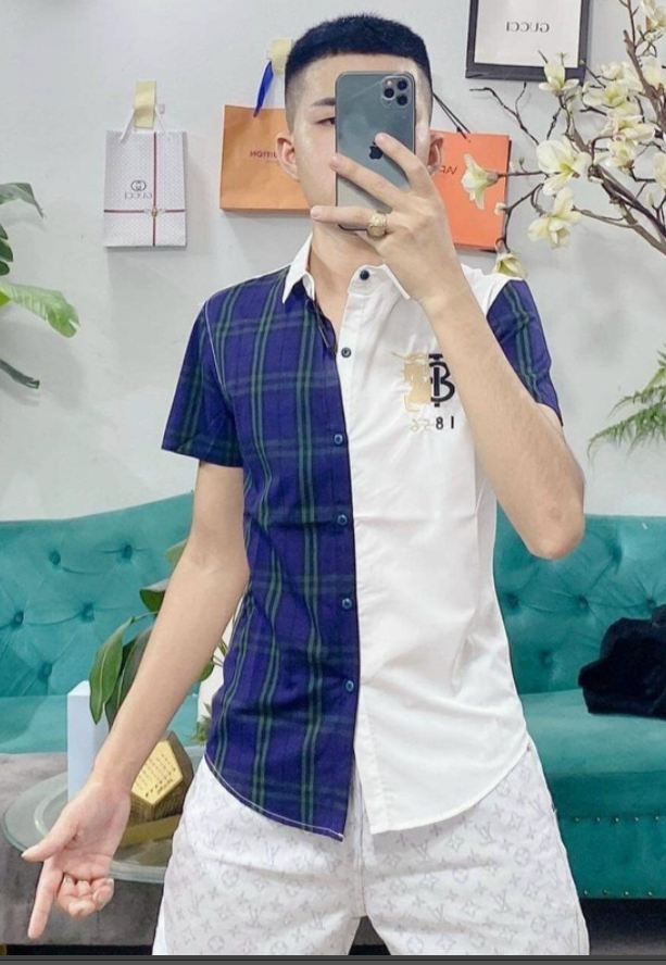 [HCM]Áo sơ mi nam tay ngắn cực xịn cực đẹp hàng chuẩn shop OWEN FASHION.