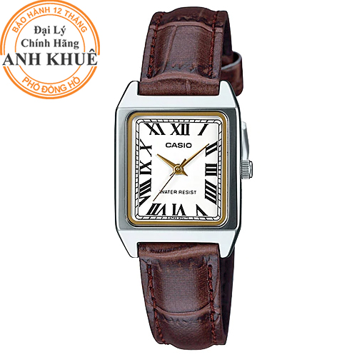 Đồng hồ nữ dây da Casio Anh Khuê LTP-V007L-7B2UDF