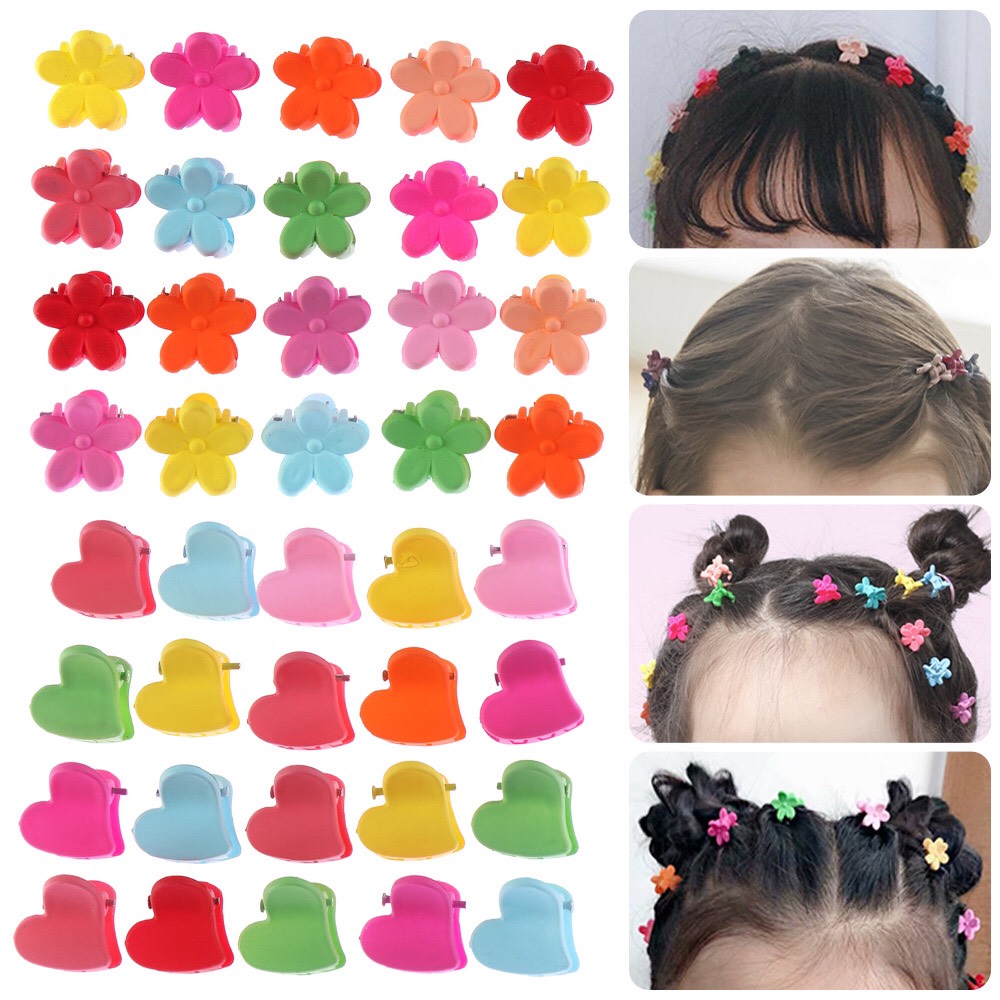 SET 20 KẸP CÀNG CUA MINI DỄ THƯƠNG CHO BÉ GÁI