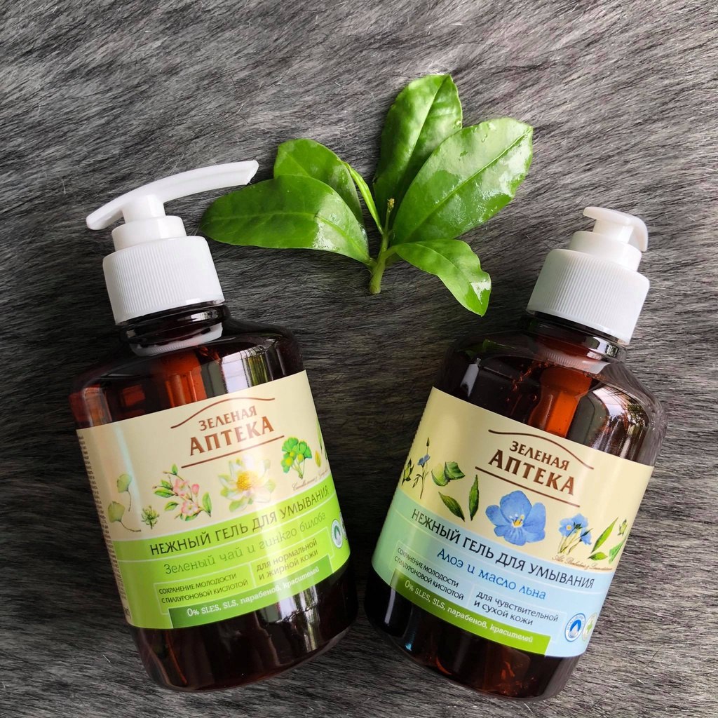 Gel rửa mặt Anteka Green Pharmacy