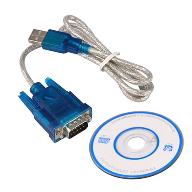 Fashion Cáp chuyển đổi cổng com cổng nối tiếp USB sang RS232 9 chân DB9 Cáp chuyển đổi PDA