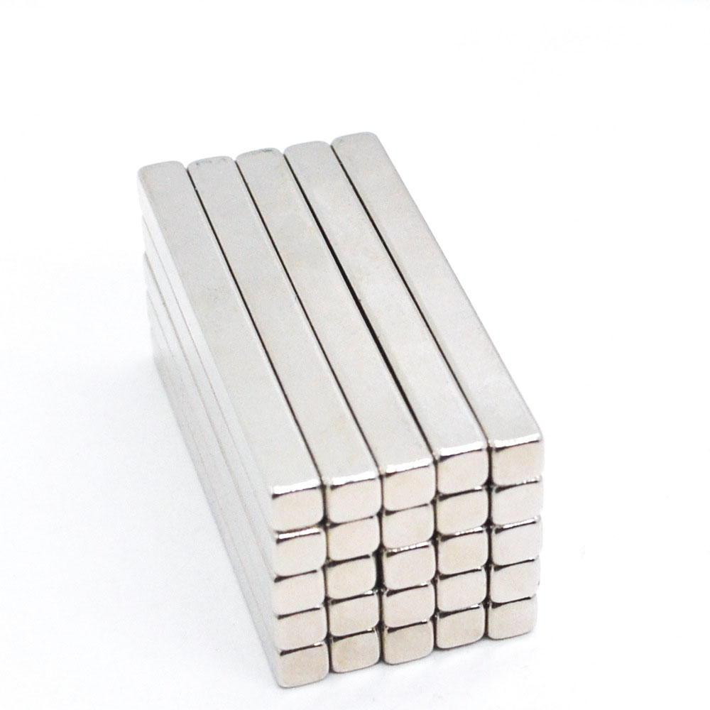 Thanh nam châm đất hiếm 50x5x5mm từ tính mạnh