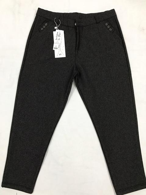 Quần lỡ 9 tấc cotton mè