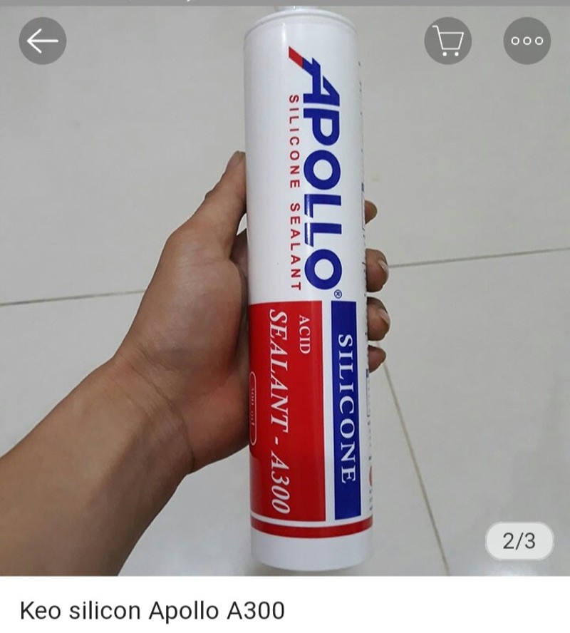 KEO SILICON - APOLLO A300 - ĐEN