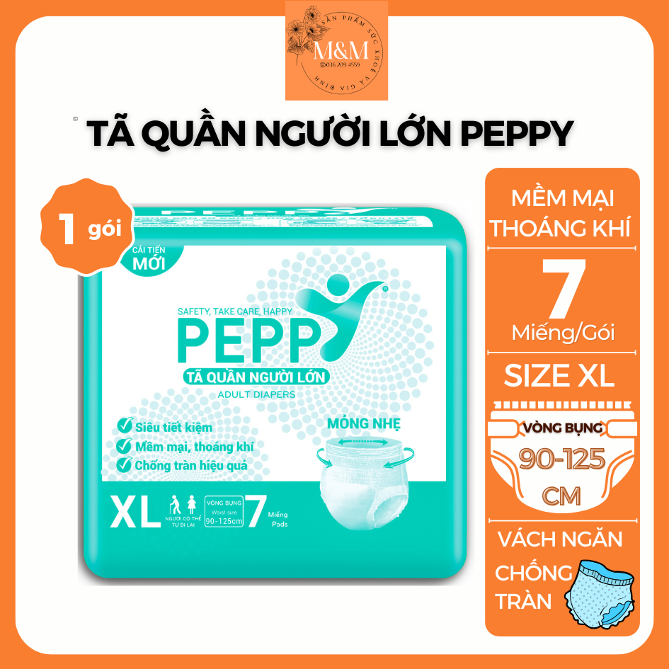 Tã quần người lớn Kerry Peppy size M/L