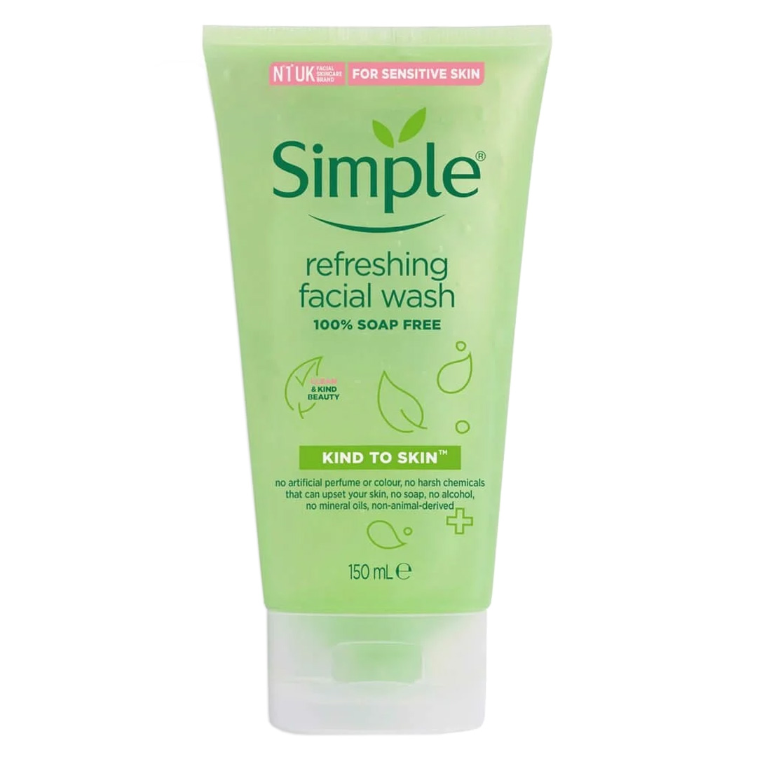 Sữa Rửa Mặt Simple Giúp Da Sạch Thoáng 150ml
