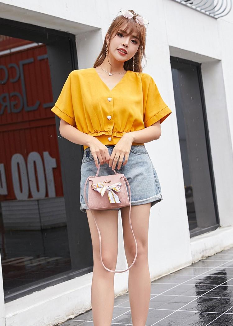 Túi Xách Quảng Châu Thắt Nơ Cực Cute