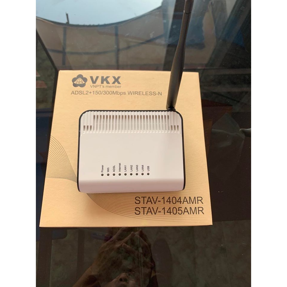 [ XẢ KHO ] Bộ phát sóng wifi 2 râu VNPT STAV-1405AMR tốc độ Wi-Fi chuẩn N 300Mbps - Bảo hành 12 tháng