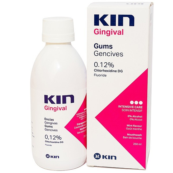 NƯỚC SÚC MIỆNG KIN GINGIVAL 250ML.