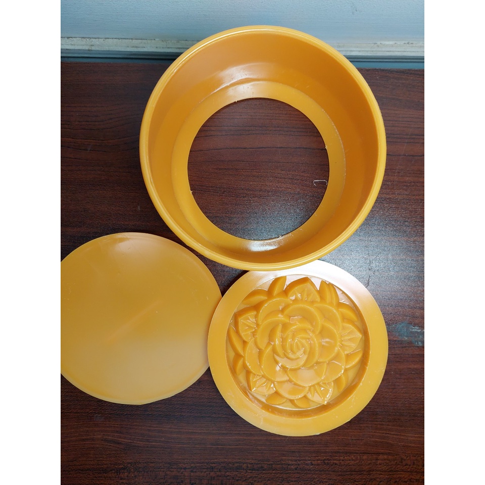 Khuôn xôi hình tròn hoa hồng 10cm