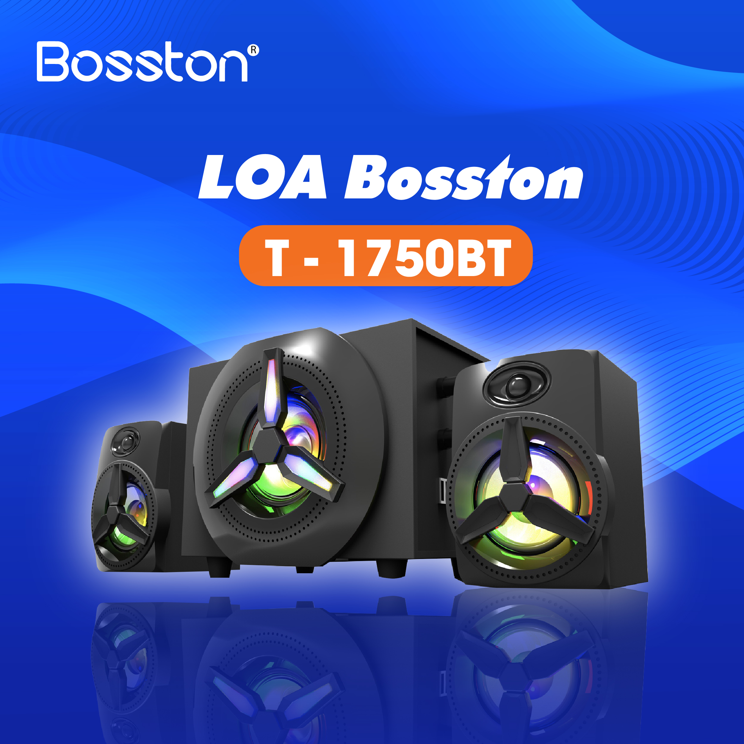 [HCM]LOA VI TÍNH BLUETOOTH BOSTON T1750