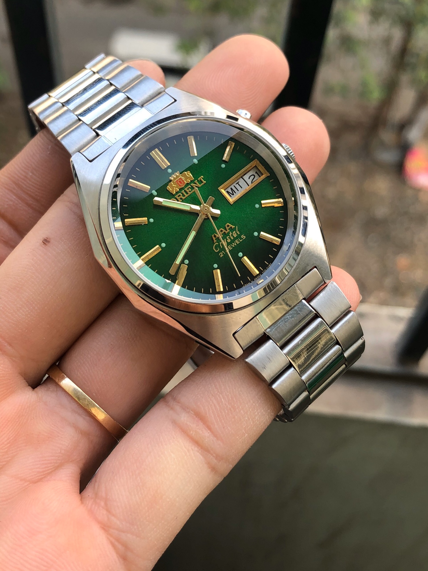 Đồng hồ orient 3 AAA cơ Nhật