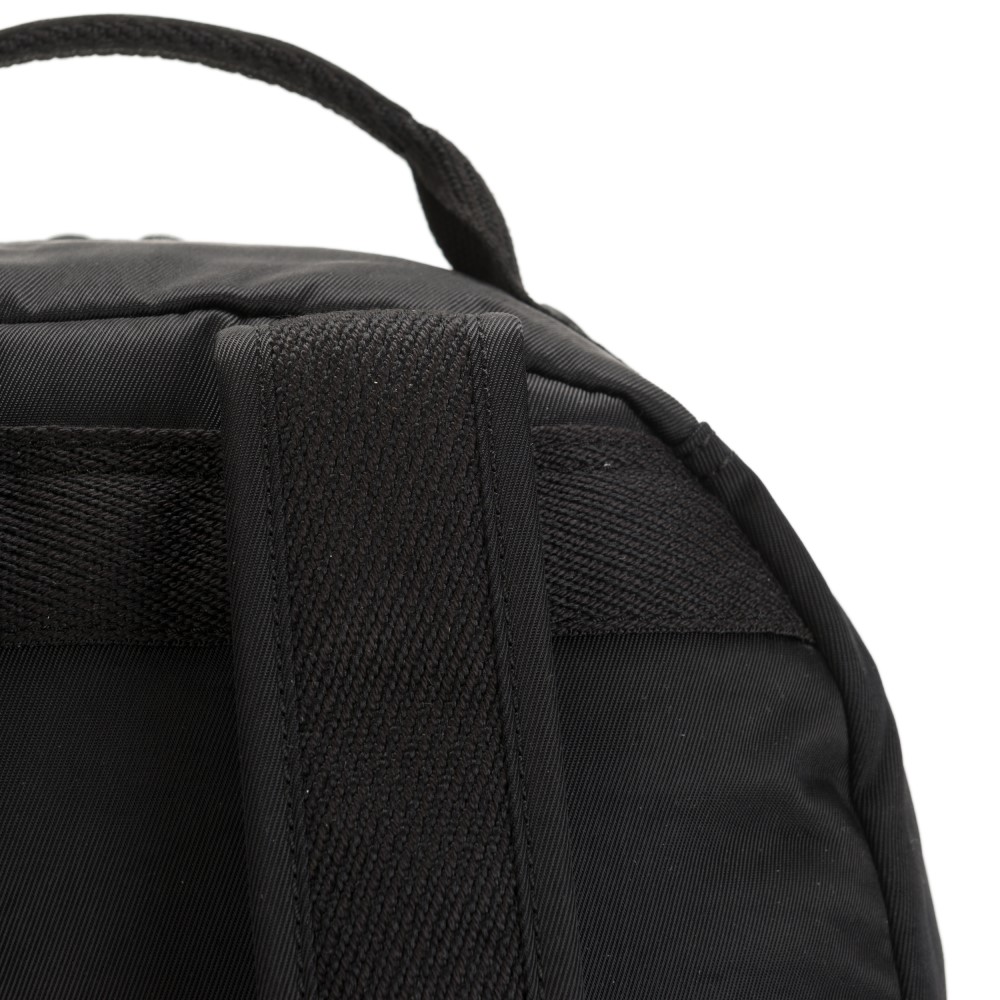 Kipling Balo Seoul - Rich Black/ Almost Grey - HUKI4744