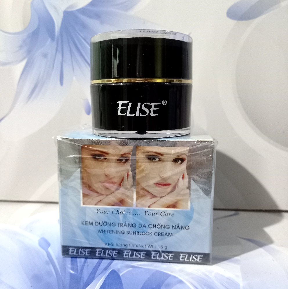 Kem elise dưỡng trắng da, chống nắng 15g