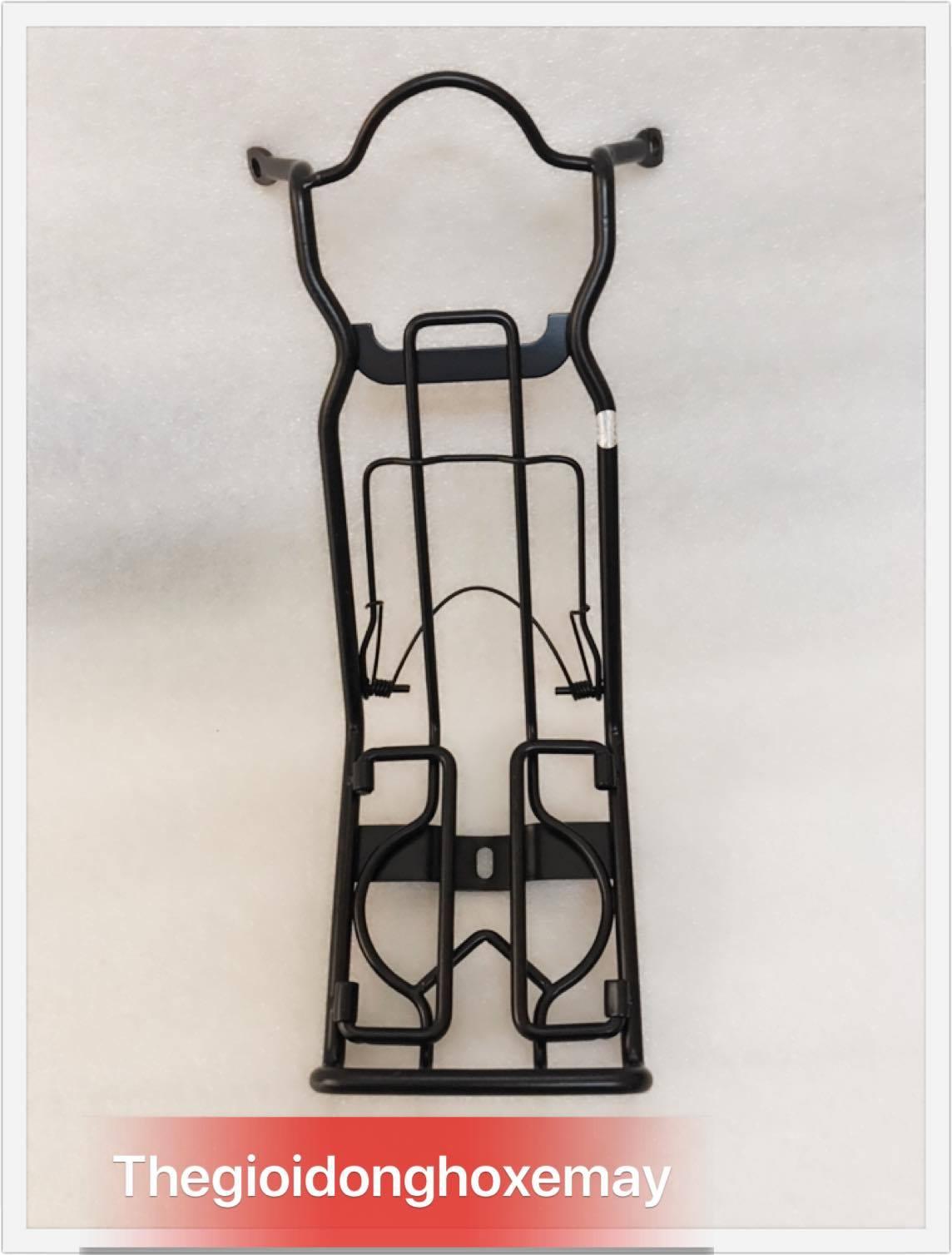 Baga giữa inox đen Honda Wave rs- Wave s100- Wave lớn- Wave alpha 2006-2016