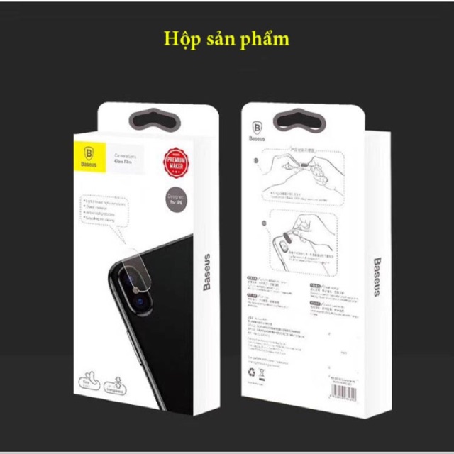 Kính cường lực camera Baseus cho Iphone 7Plus/ 8Plus