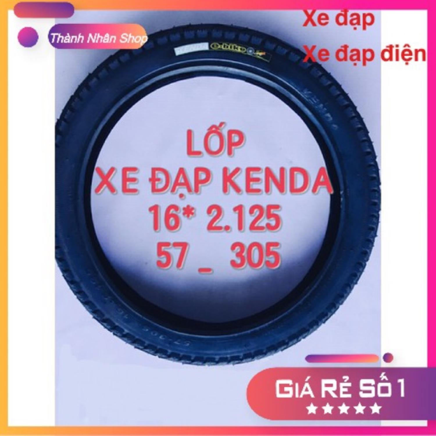 Vỏ xe đạp, xe đạp điện 16x2.125 chính hãng kenda