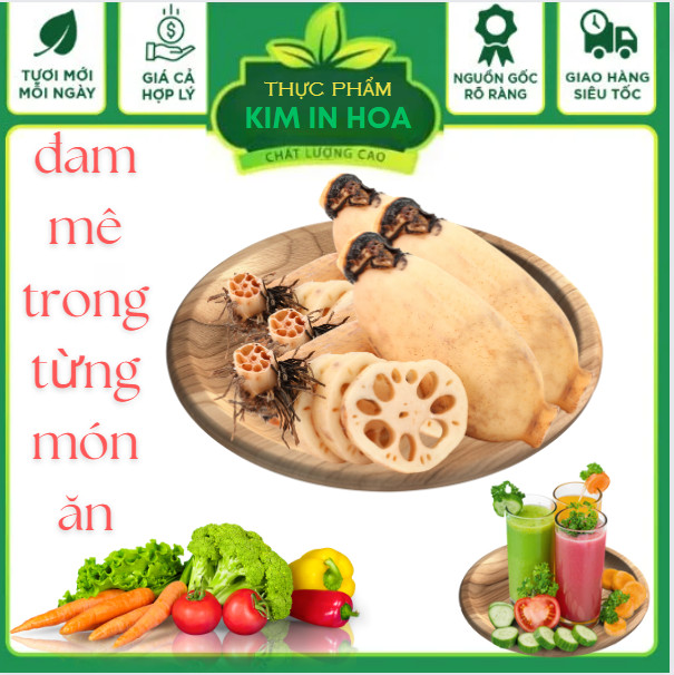 Củ Sen Tươi Dùng Nấu Chè Canh