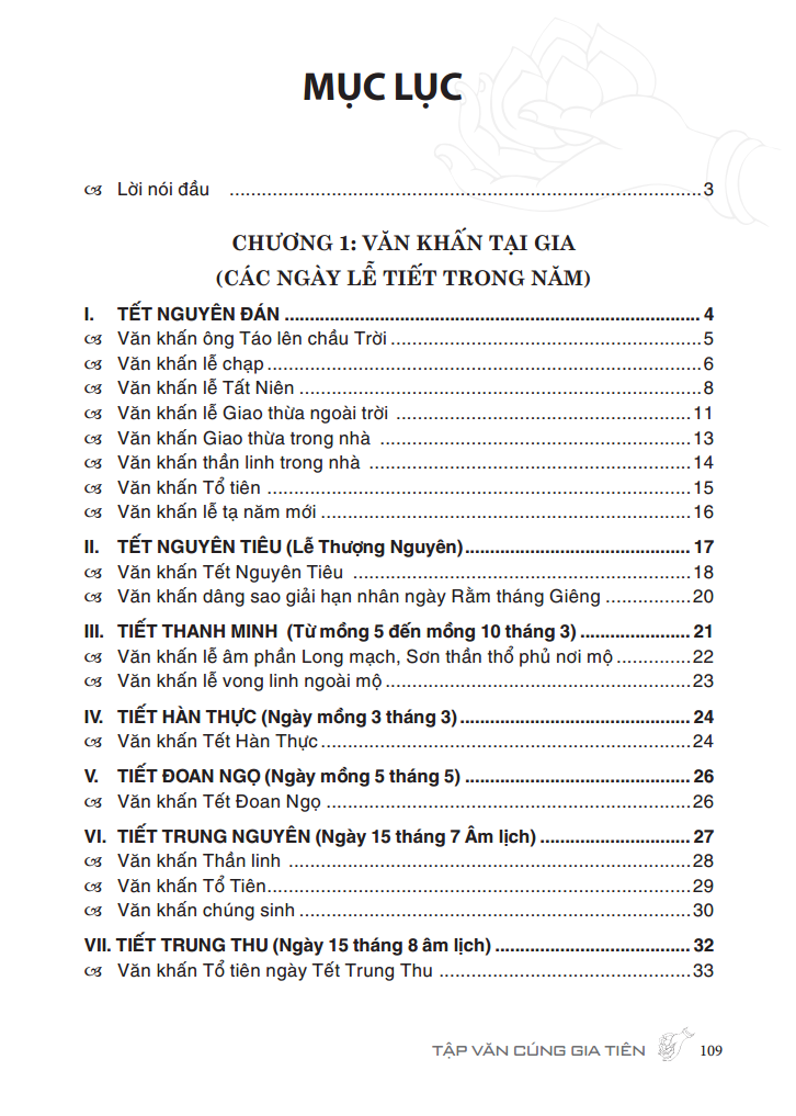 Tập Văn Cúng Gia Tiên (Văn Khấn Nôm Tại Nhà)