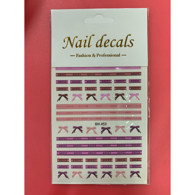 Sticker dán móng nail 100 mẫu mới - Phụ kiện đồ nail Thanh Tuấn