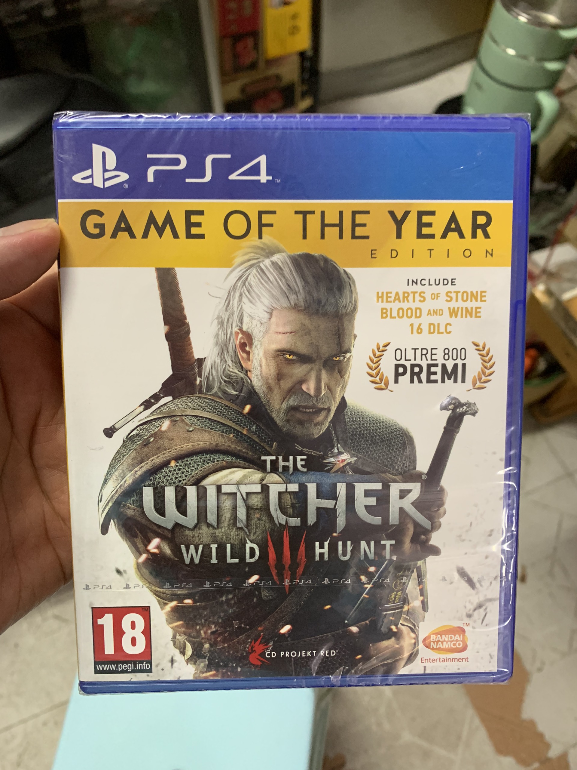 Đĩa Game Ps4 The Witcher 3 Wild Hunt Complete Edition