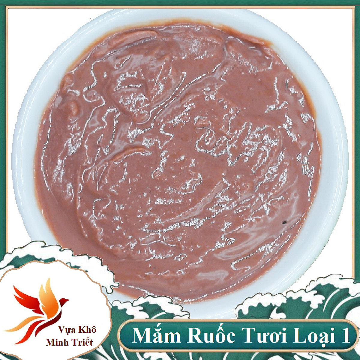 Mắm ruốc siêu ngon 500gr mắm ruốc loại 1 đặc sản minh triết cà mau ,bảo đảm an toàn vệ sinh thực phẩm