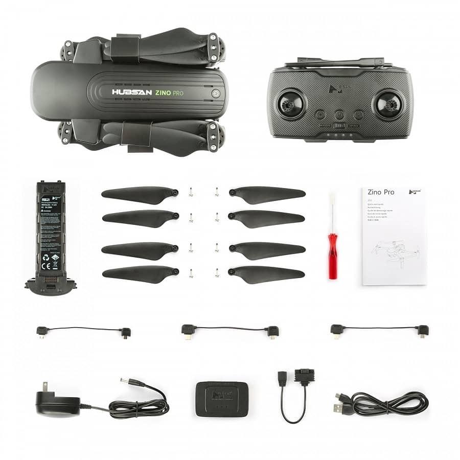 COMBO Flycam ZINO PRO 2 Pin Balo Hubsan