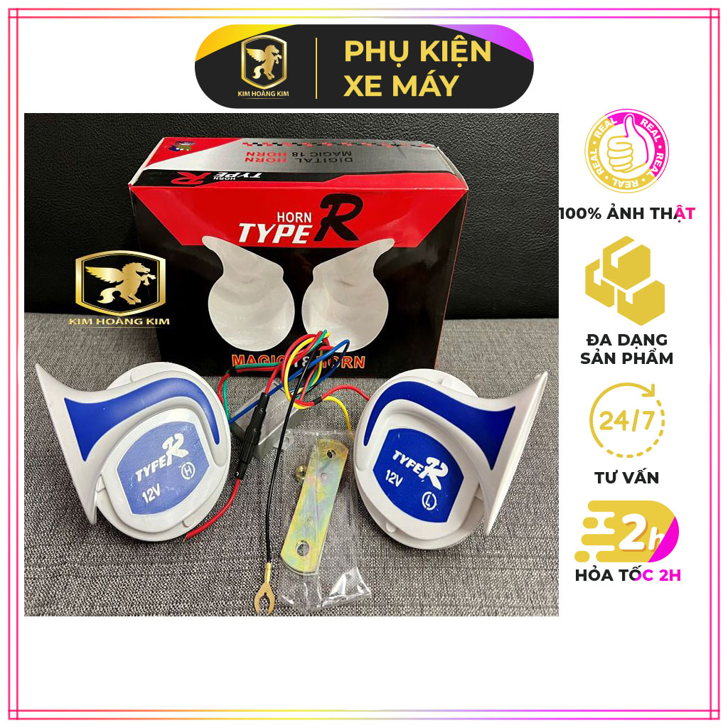 Cặp còi ngân dành cho xe máy,moto,oto , uy tín, chất lượng, mua ngay