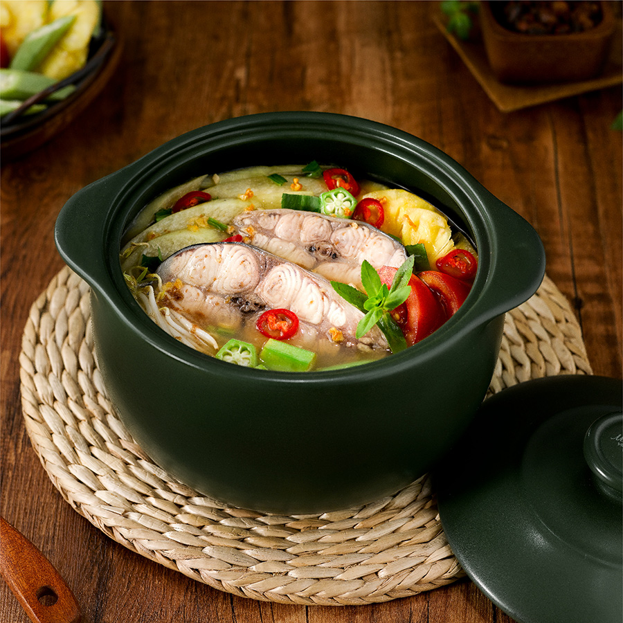 Nồi sứ minh long thân cao - nồi sứ minh long