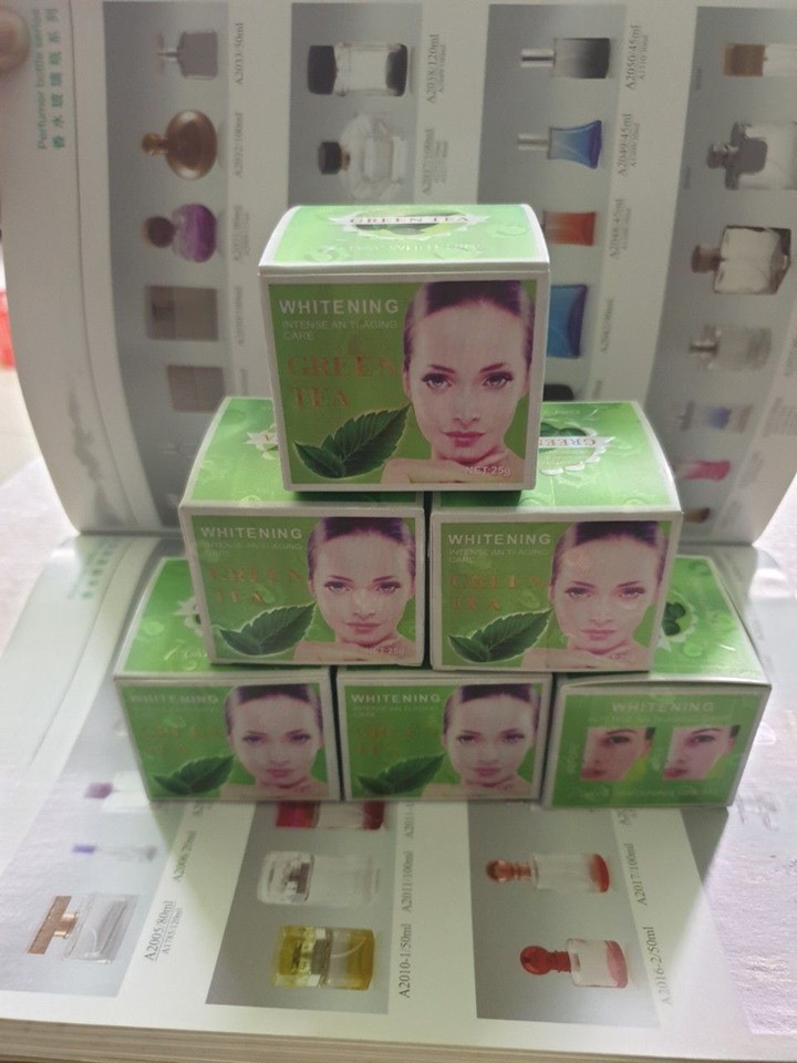 kem whitening trà xanh - tra xanh