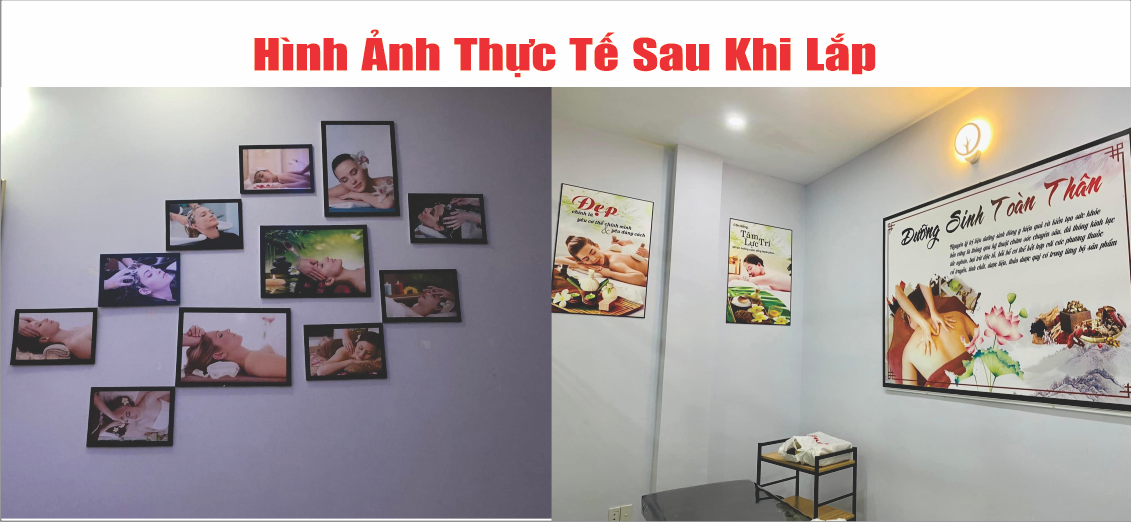 Tranh spa dưỡng sinh 11 tranh ( kích thướt chuần )