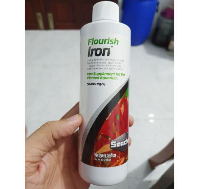 Seachem Flourish Iron 250ml - Bổ Sung Sắt (Fe) Cho Cây Thủy Sinh
