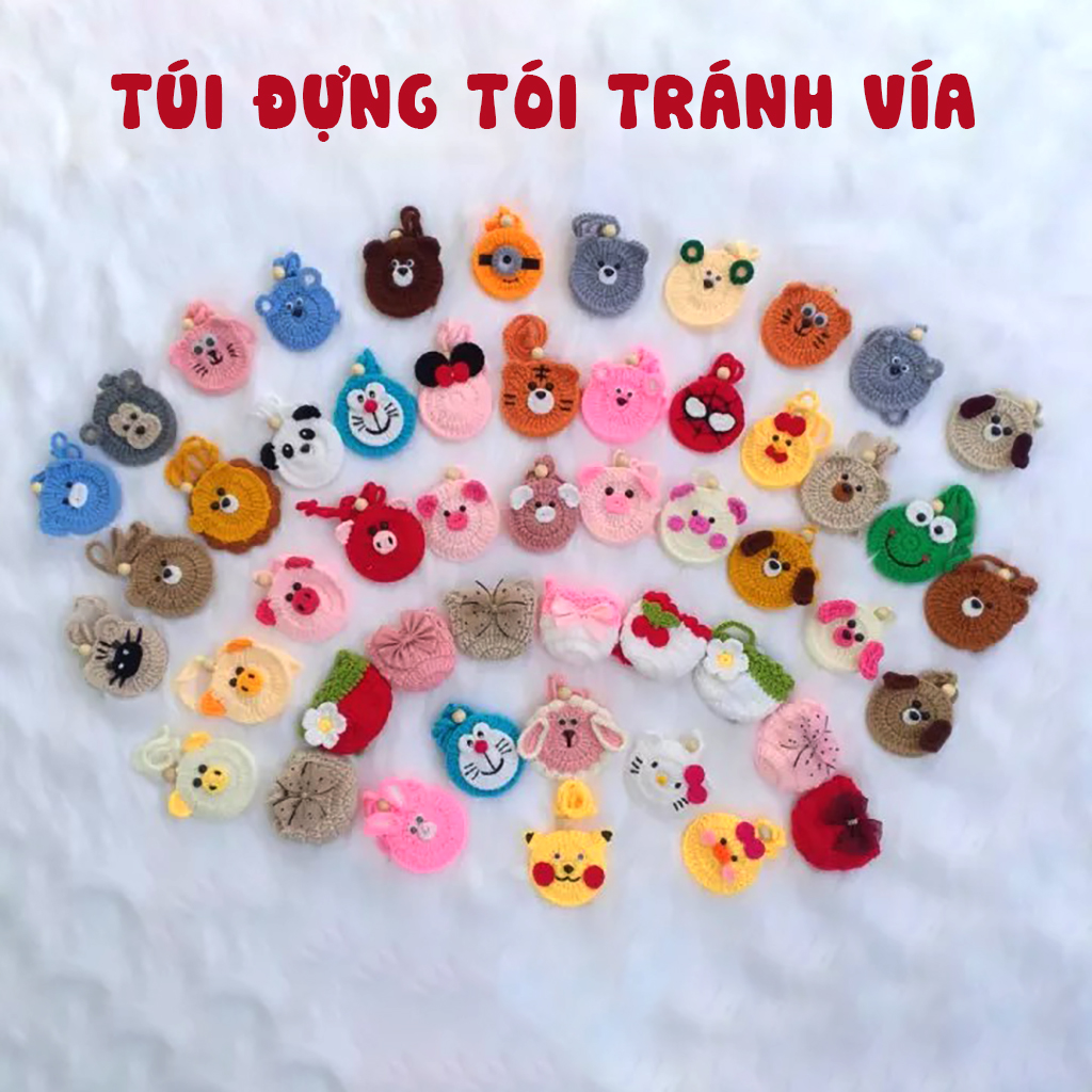 Túi Đựng Tỏi Tránh Vía Cho Bé (nhiều mẫu)