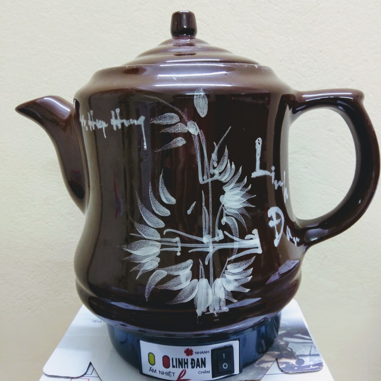 Ấm sắc thuốc tự động Linh Đan 3.2 lít AHH03