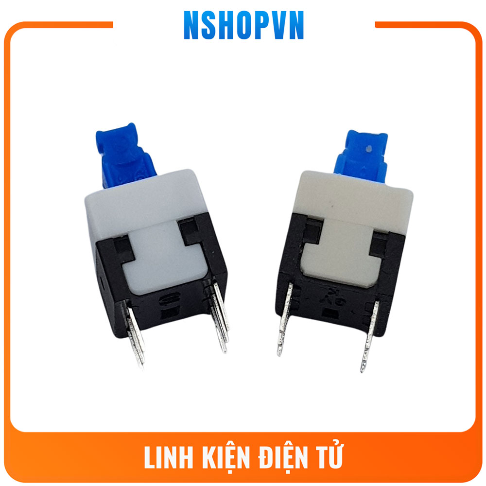 10 Nút nhấn 6 chân 8x8 nhấn nhả - nhấn giữ