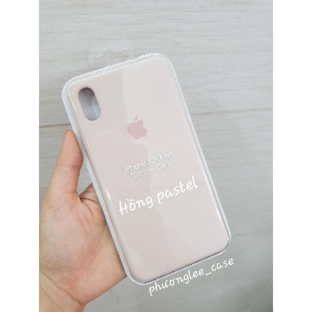 Ốp lưng iPhone XS Max - Silicone Case chống bám bẩn