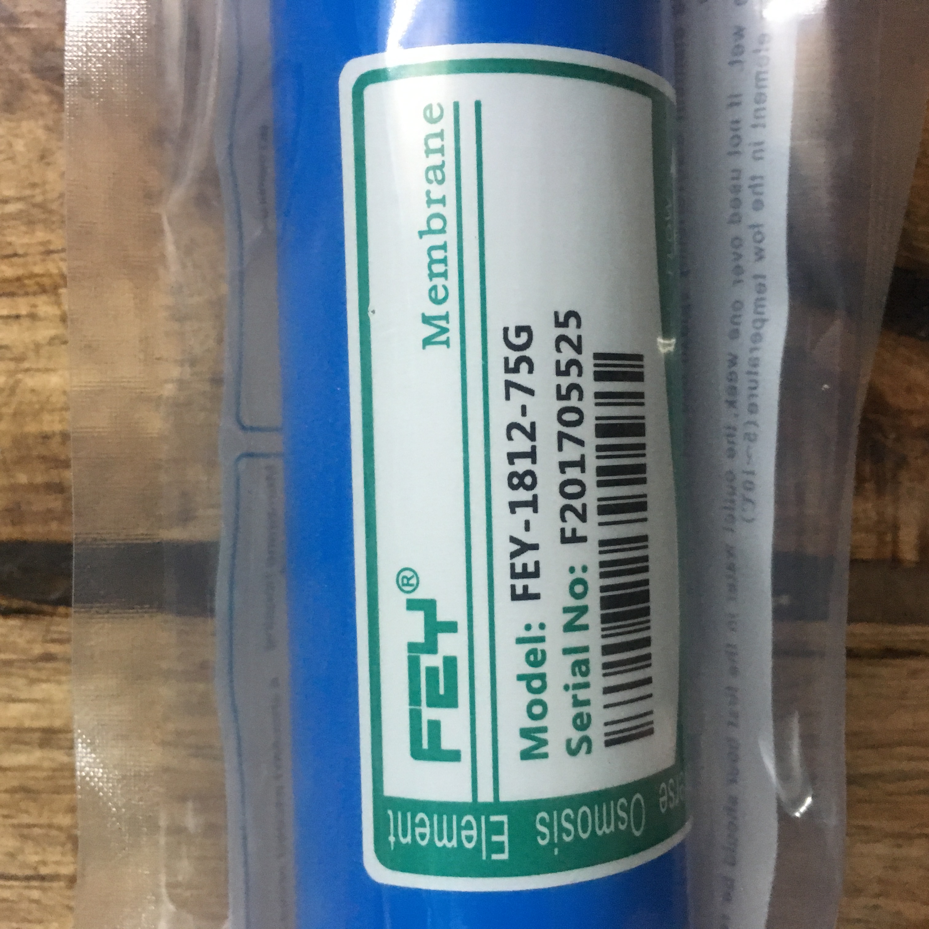 Màng lọc ro fey 75g dùng cho máy lọc nước ro gia đình