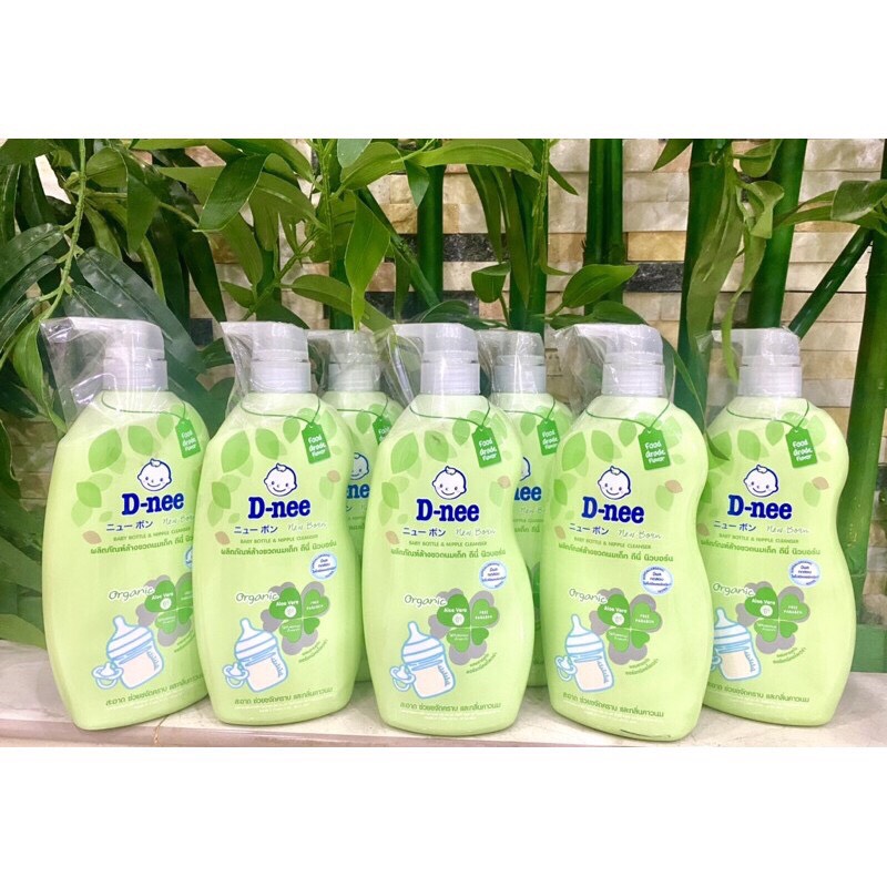 Nước rửa bình sữa Dnee Organic (dạng túi 550ml/ chai 600ml)