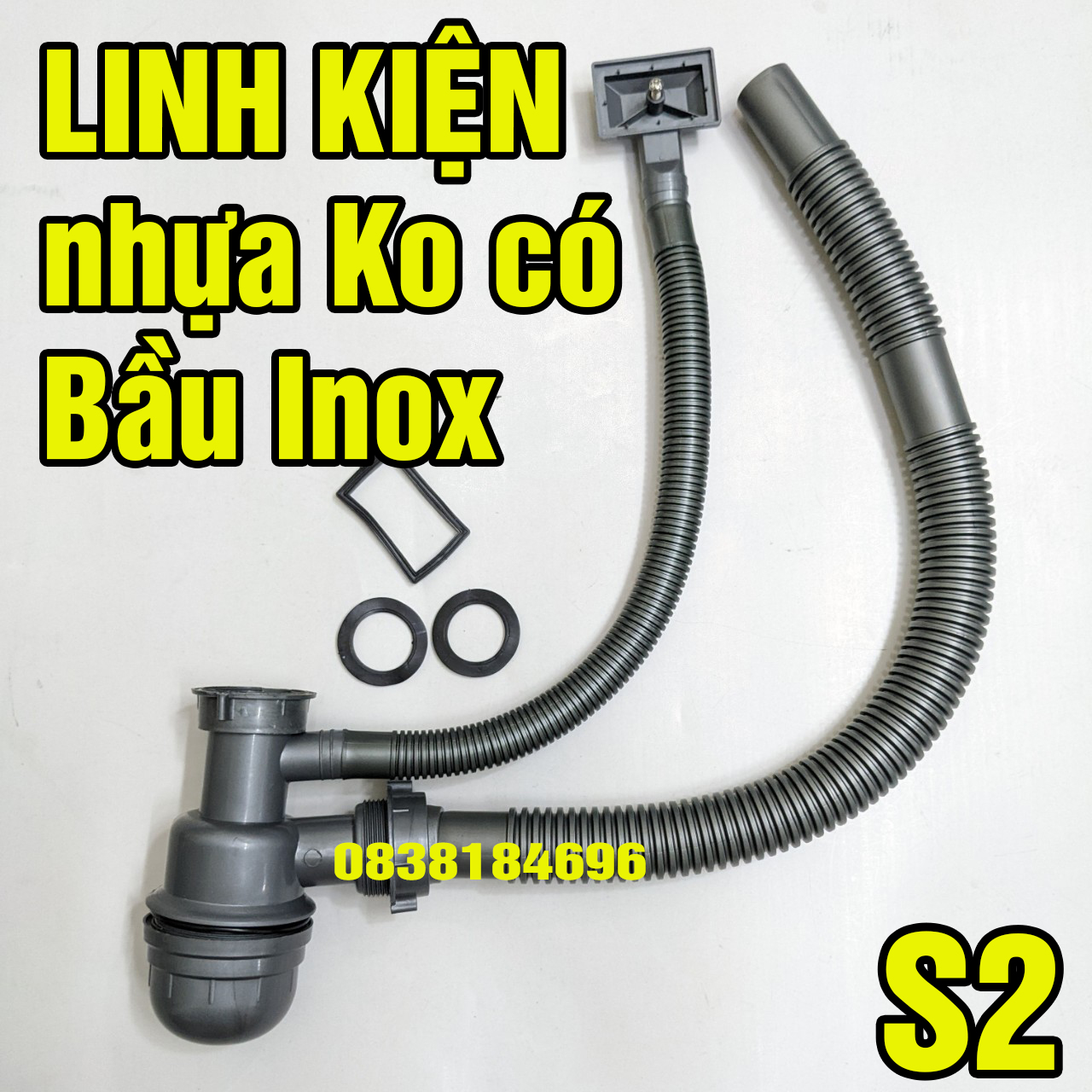 Bộ nhựa linh kiện Xả chậu chén đơnBộ xả chậu bồn rửa chén đơn xi phông xả chậu rửa chén đơn xả chậu chén đơn xả chén đơn phi 110mmXi Phông Xả Chậu Rửa Chén Bát Dành Cho Chậu 1 Hộc xả chậu chén LỰA CHỌN NKL13