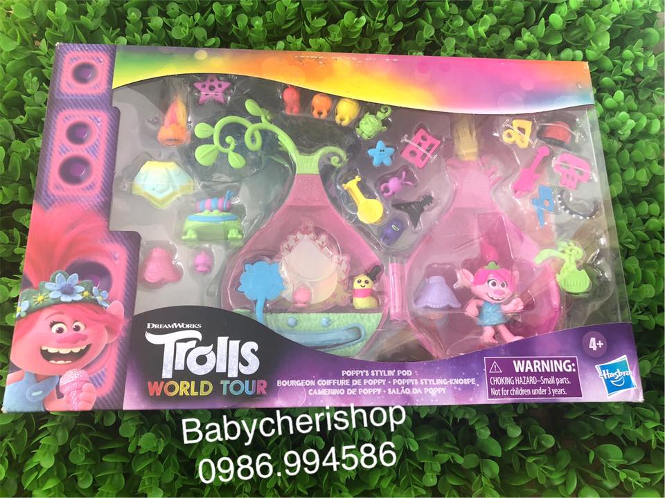 [HCM]MÔ HÌNH ĐÒ CHƠI TROLLS WORLD-TOUR