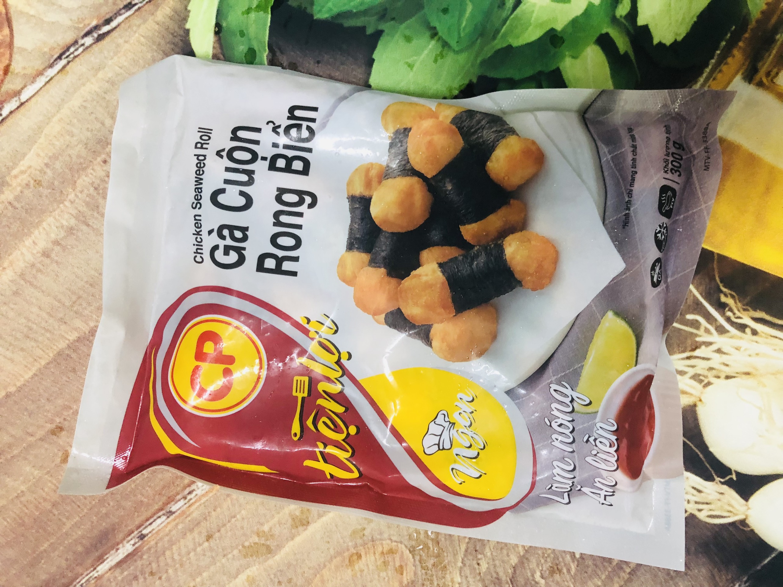 Gà Cuộn Rong Biển CP gói 300g